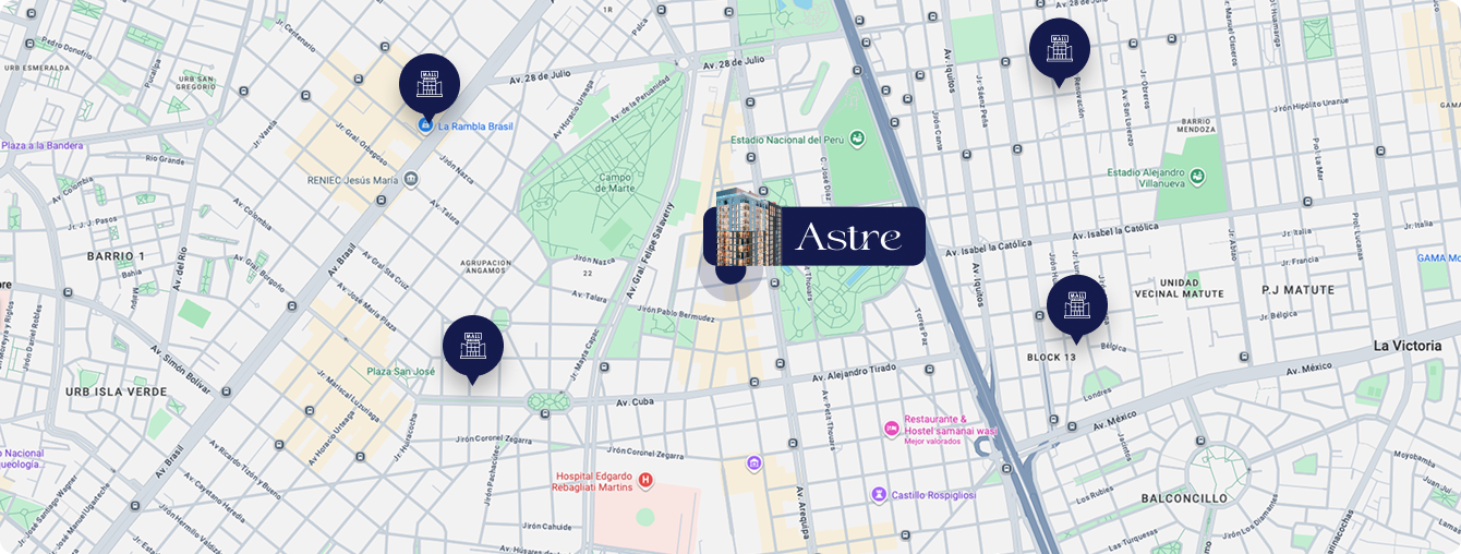 astre-Centros Comerciales